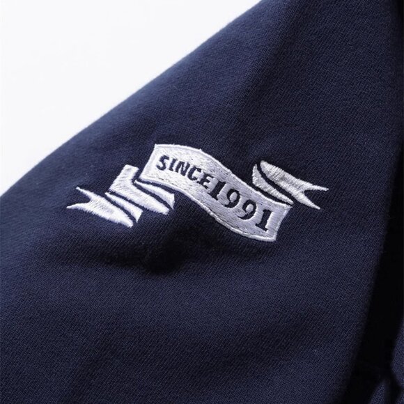 XLARGE Classic Oval Logo Half Zip Sweat Men's - Picture 2 of 7